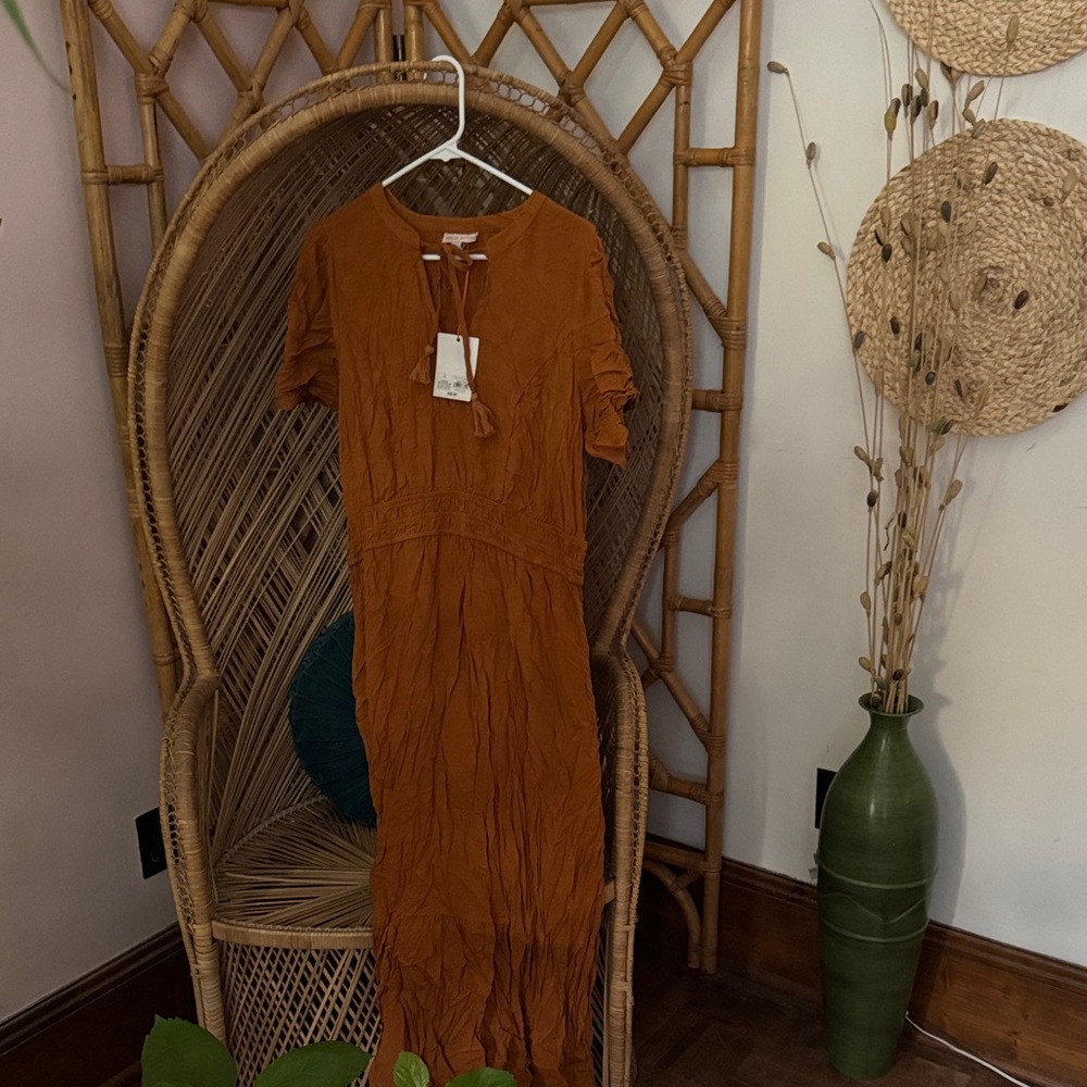 Knox Rose Rust Maxi Dress